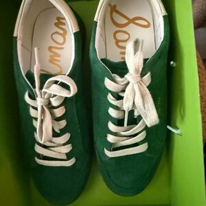 Sam Edelman Green Sneakers